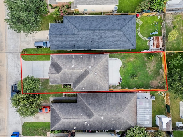 9415 Cholla Hill Ct, Houston, TX 77064 - aerial view of property's location with property parcel outlined