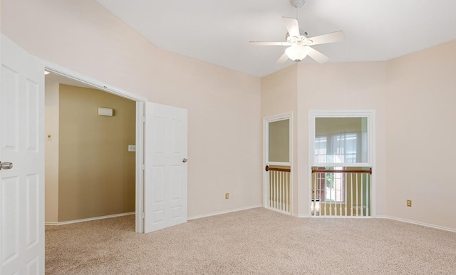 21331 Willow Glade Dr, Katy, TX 77450 - carpeted empty room with a ceiling fan and baseboards