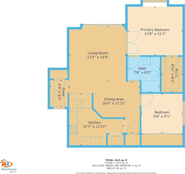 2213 S Braeswood Blvd Unit 13C, Houston, TX 77030 - view of room layout