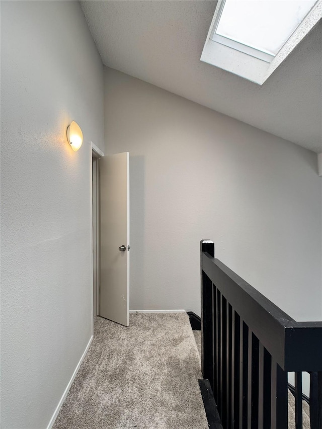 12991 Wirevine Ln, Houston, TX 77072 - corridor with carpet flooring and an upstairs landing