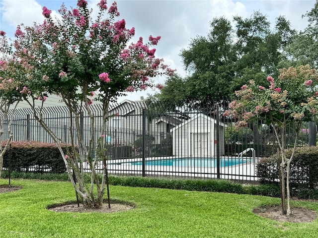 12991 Wirevine Ln, Houston, TX 77072 - view of swimming pool