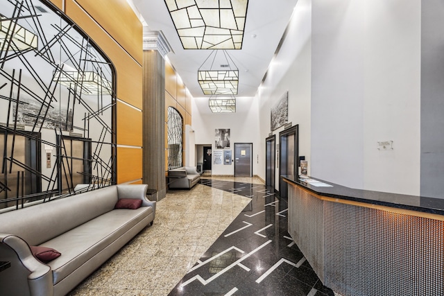 705 Main St Unit 302, Houston, TX 77002 - reception area featuring a towering ceiling