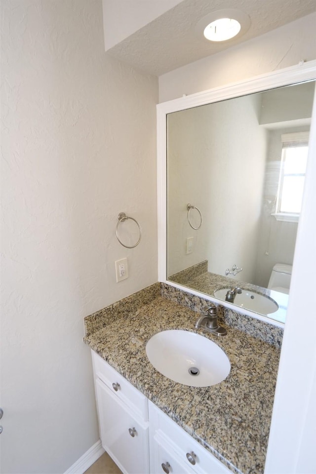 20246 Pittsford Dr, Katy, TX 77450 - bathroom featuring vanity and toilet