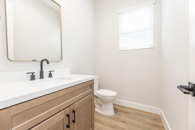 3310 Bremond St, Houston, TX 77004 - bathroom featuring vanity and wood finished floors