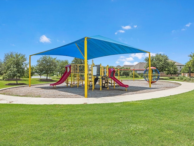 23027 Needlegrass Rd, Katy, TX 77493 - community playground featuring a lawn