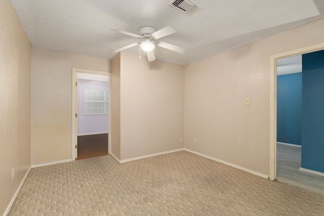 2351 Loyanne Dr, Spring, TX 77373 - empty room featuring ceiling fan and carpet