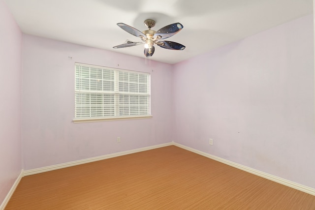 2351 Loyanne Dr, Spring, TX 77373 - unfurnished room with a ceiling fan and baseboards
