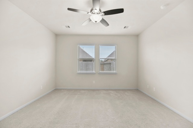 15107 Sequoia Meadow Ct, Humble, TX 77346 - empty room featuring light carpet and ceiling fan