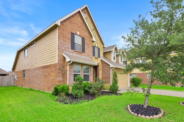 15107 Sequoia Meadow Ct, Humble, TX 77346 - traditional-style home with brick siding and driveway