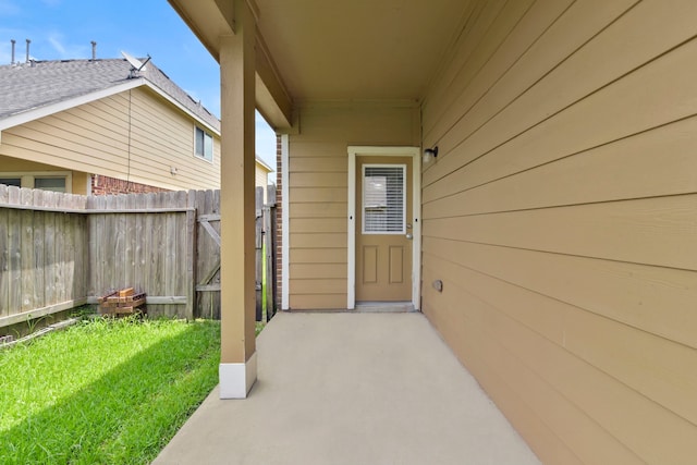 15107 Sequoia Meadow Ct, Humble, TX 77346 - view of exterior entry featuring a patio area