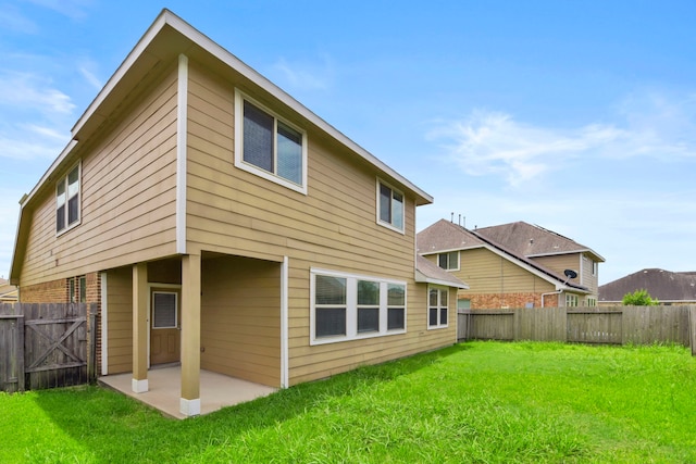 15107 Sequoia Meadow Ct, Humble, TX 77346 - back of house with a patio area and a fenced backyard