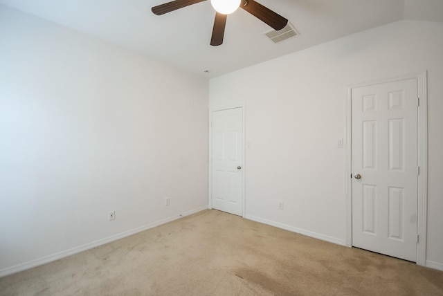 4615 Montcliff Bend Ln, Sugar Land, TX 77479 - spare room featuring ceiling fan and light carpet