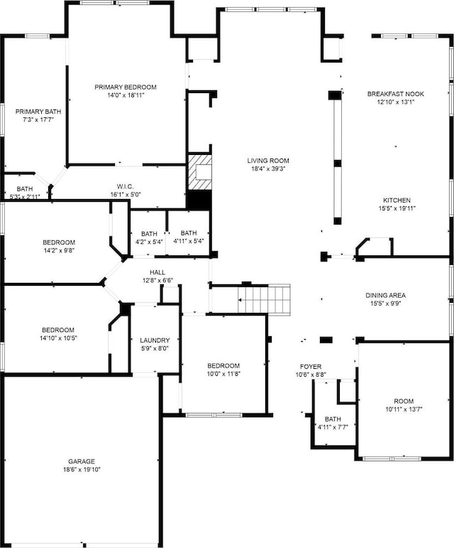 15015 Cozy Hollow Ln, Houston, TX 77044 - view of home floor plan