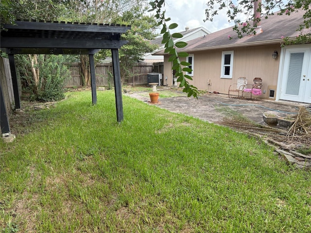 4706 Owens Creek Ln, Spring, TX 77388 - view of yard featuring a patio and a pergola