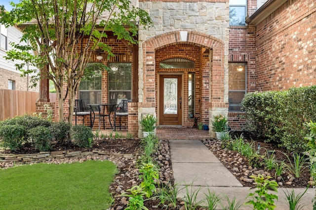 14402 Hazeldale Dr, Cypress, TX 77429 - view of exterior entry with brick siding