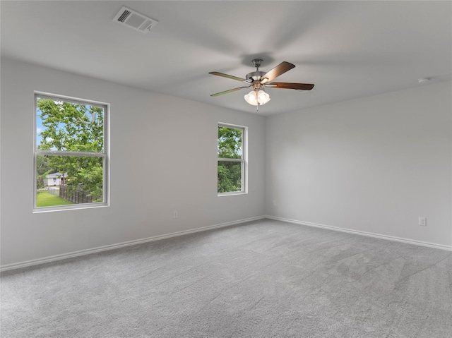 306 N Orange St, Sweeny, TX 77480 - carpeted empty room with ceiling fan and baseboards
