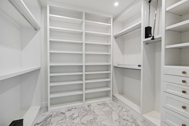 919 Worthshire St, Houston, TX 77008 - spacious closet with light marble finish floors