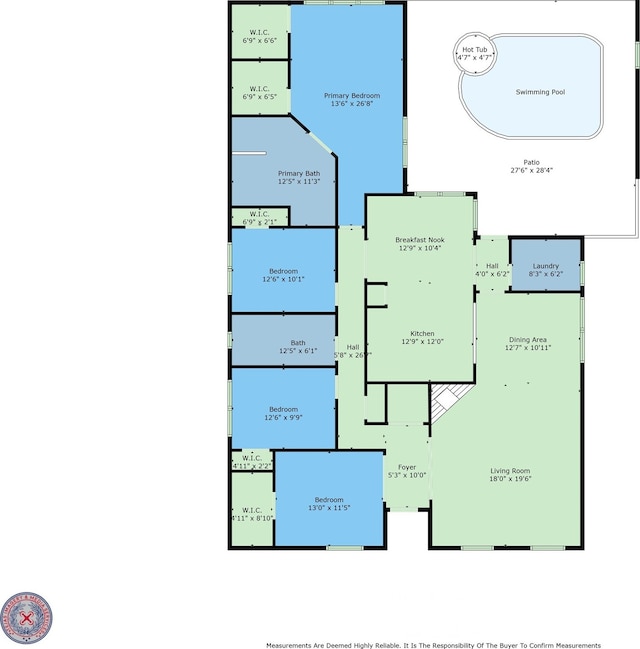4311 Pebble Beach Dr, League City, TX 77573 - view of room layout