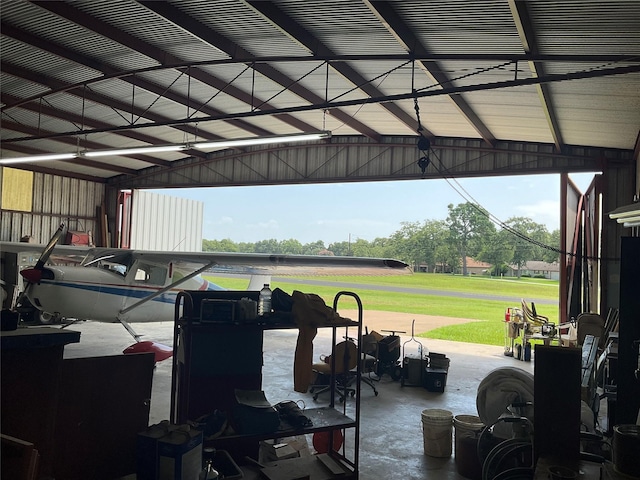 30 Piper Ln, Normangee, TX 77871 - view of garage