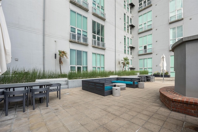 2000 Bagby St Unit 7414, Houston, TX 77002 - view of patio / terrace featuring outdoor dining space