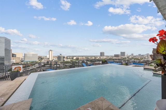 2000 Bagby St Unit 7414, Houston, TX 77002 - view of pool featuring a city view