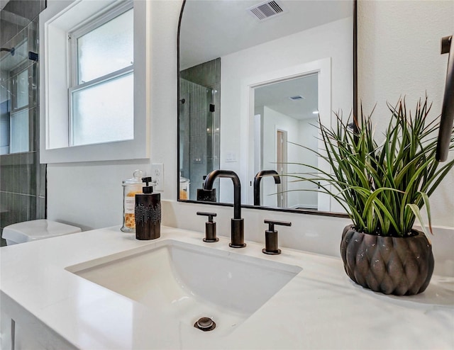 5226 Sanford Rd, Houston, TX 77035 - bathroom view of vanity and a stall shower