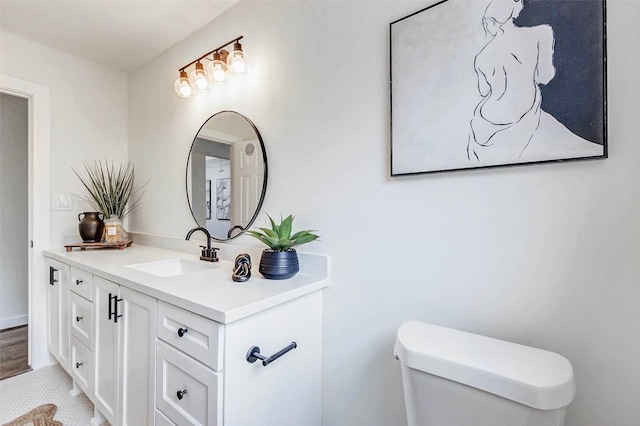 5226 Sanford Rd, Houston, TX 77035 - bathroom featuring toilet and vanity
