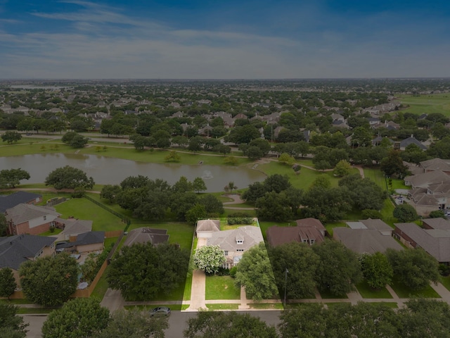 16426 Torry View Ter, Houston, TX 77095 - aerial perspective of suburban area featuring a nearby body of water