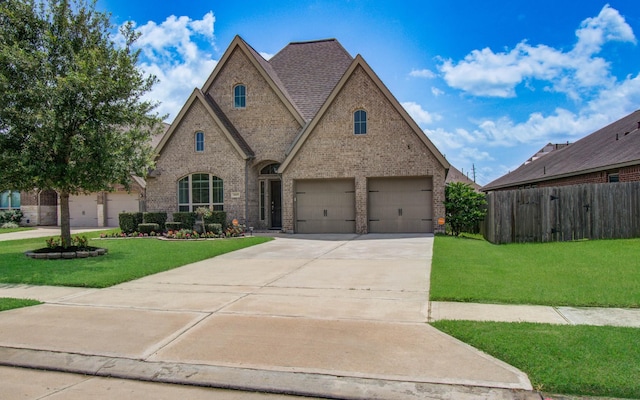 3605 Dolan Trail Ct, Pearland, TX 77584 - view of front facade featuring brick siding, driveway, and an attached garage