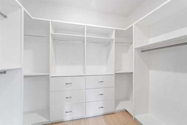 14315 Summer Prairie Trl, Cypress, TX 77433 - spacious closet featuring light wood-style flooring