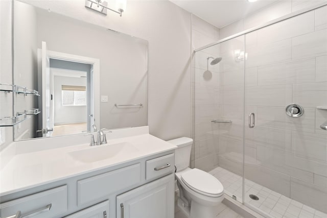 14315 Summer Prairie Trl, Cypress, TX 77433 - full bathroom with a shower stall and vanity