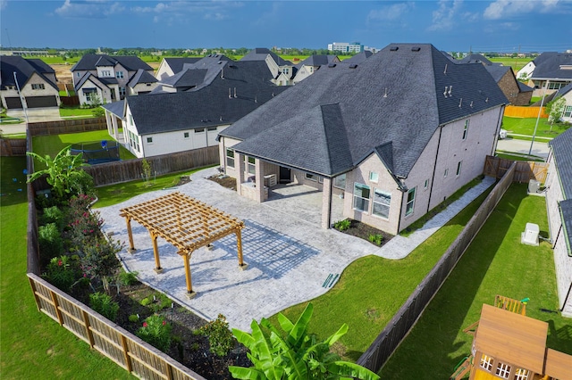 14315 Summer Prairie Trl, Cypress, TX 77433 - aerial view of residential area