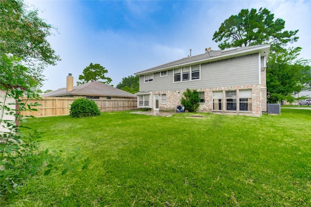 15403 Meadow Village Dr, Houston, TX 77095 - rear view of house featuring brick siding