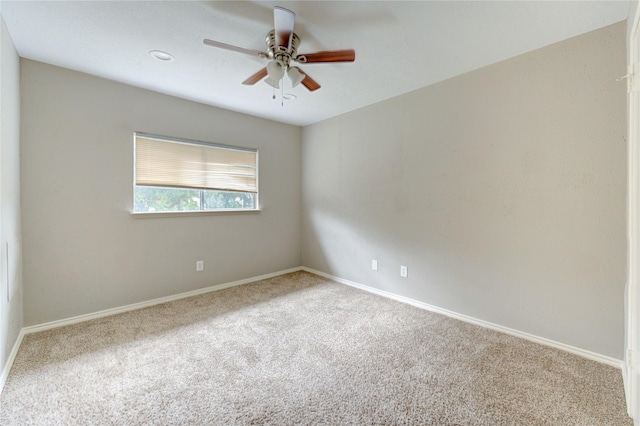 15403 Meadow Village Dr, Houston, TX 77095 - empty room with a ceiling fan and carpet floors