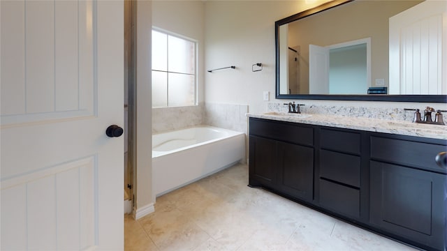 175 Sycamore, Lumberton, TX 77657 - full bath featuring a garden tub and double vanity