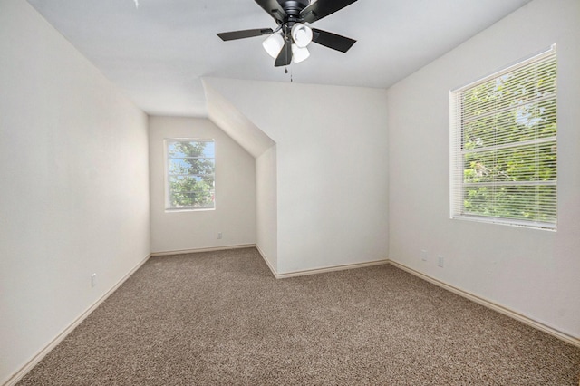 1605 30th St N, Texas City, TX 77590 - additional living space featuring carpet flooring and ceiling fan