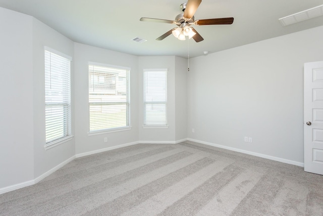 8506 Belfast Manor Ln, Richmond, TX 77407 - empty room with a ceiling fan and carpet