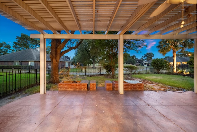 8014 Sports Haven Dr, Humble, TX 77346 - fenced backyard with a patio