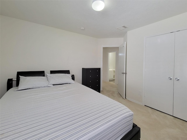 18403 Fair Grange Ln, Cypress, TX 77433 - bedroom with light colored carpet and a closet
