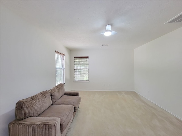 18403 Fair Grange Ln, Cypress, TX 77433 - living room with light colored carpet and baseboards