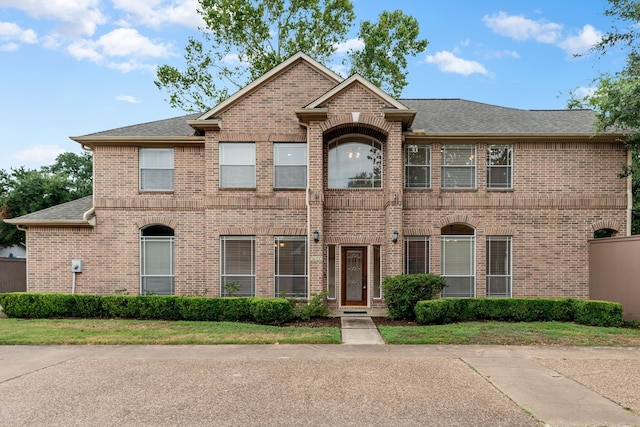 7615 Brae Acres Ct, Houston, TX 77074 - view of front of property featuring brick siding and roof with shingles