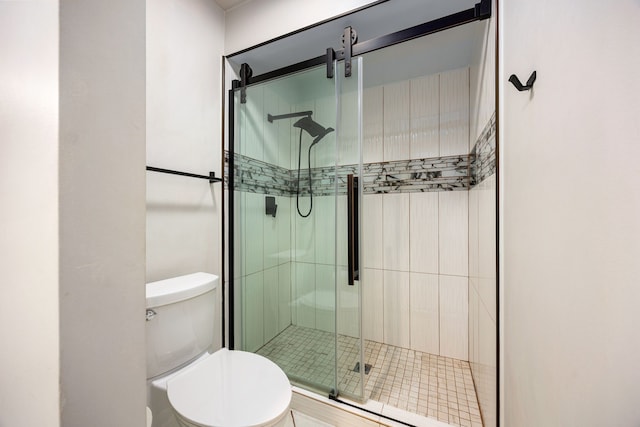 1267 Creekford Cir, Sugar Land, TX 77478 - full bath featuring toilet and a shower stall