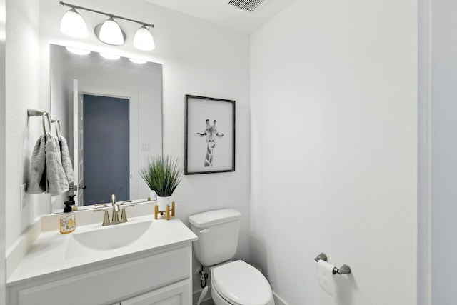 2607 Open Prairie Ln, Katy, TX 77493 - half bathroom with toilet and vanity