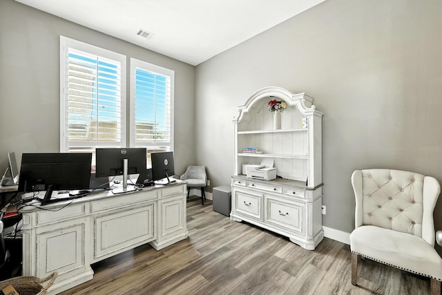 2607 Open Prairie Ln, Katy, TX 77493 - home office with light wood-style floors