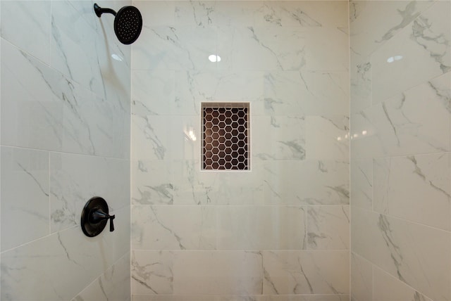 1221 Delores St, Kemah, TX 77565 - bathroom view of a tile shower