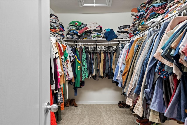 1942 Elkington Cir, Conroe, TX 77304 - walk in closet with carpet flooring
