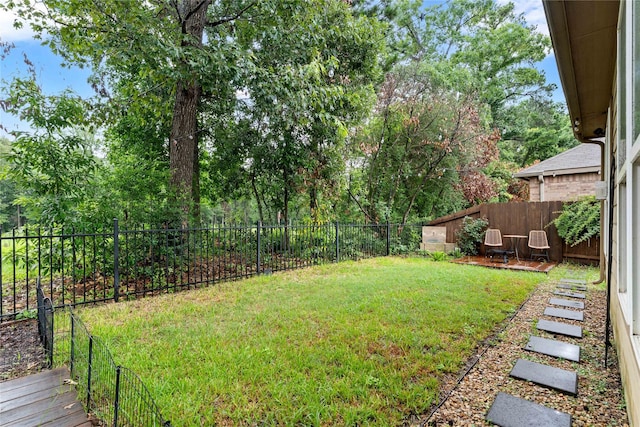 1942 Elkington Cir, Conroe, TX 77304 - view of fenced backyard