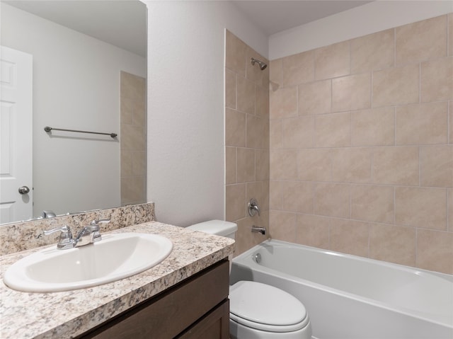 304 N Orange St, Sweeny, TX 77480 - bathroom with vanity and shower / bathtub combination