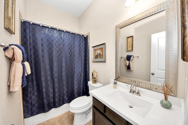 9430 Jayci Hills Ln, Cypress, TX 77433 - full bath featuring vanity, shower / bath combination with curtain, and tile patterned flooring