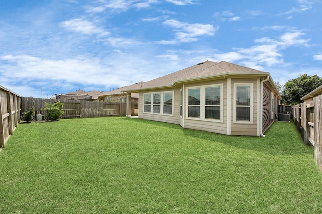 9430 Jayci Hills Ln, Cypress, TX 77433 - rear view of house featuring a fenced backyard